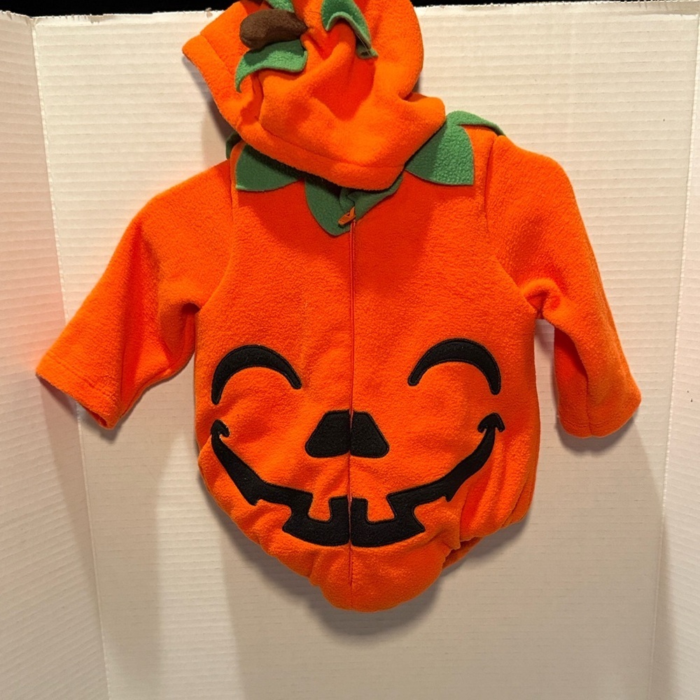 Orange Pumpkin Baby Costume First Halloween size 0-12 months